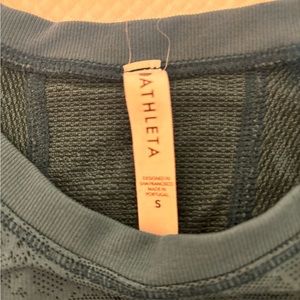 Athleta long sleeved workout top